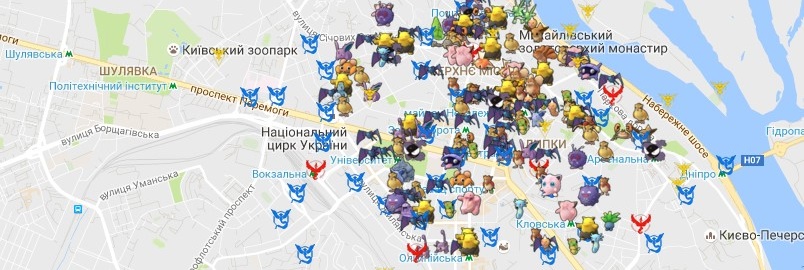 Pokemon Go выход в Украине
